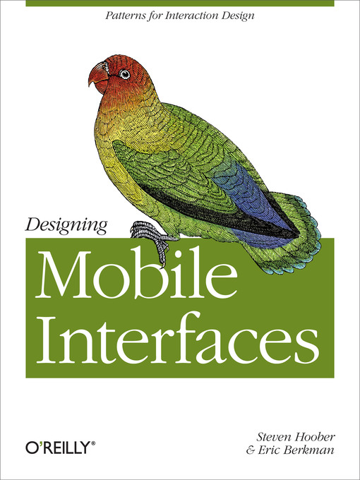 Title details for Designing Mobile Interfaces by Steven  Hoober - Available